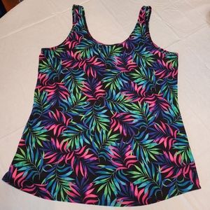 A Beautiful multi colored top!  Great quality! And guaranteed to turn heads.